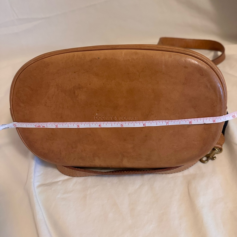 Dooney & Bourke Black and Tan Hobo Bag - Picture 3 of 16
